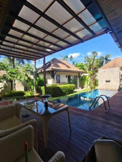 7R1095 ให้เช่า pool villa 3 ห้องนอน 3 ห้องน้ำ ราคา 70,000/เดือน โซนราไวย์
