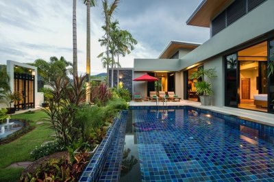 7S0108 Pool villa for sale 33,000,000 bath 3 bedrooms 3.5 bathrooms location at rawai