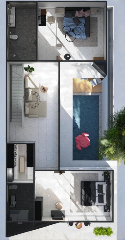 7S0153 Pool villa for sale 14,900,000 baht 3 bedroom 3 bathroom located at rawai