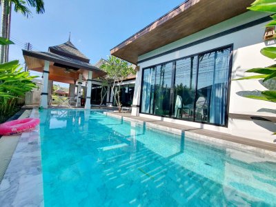 8R0001 ให้เช่า pool villa 3ห้องนอน 4ห้องน้ำ ราคา 85,000/เดือน โซนฉลอง