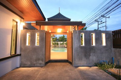 8R0001 ให้เช่า pool villa 3ห้องนอน 4ห้องน้ำ ราคา 85,000/เดือน โซนฉลอง