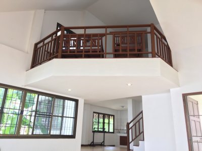 8R0006 ให้เช่าบ้านเดี่ยวสองชั้นเดียว 3ห้องนอน 3ห้องน้ำ เดือนละ 30,000/เดือน โซนฉลอง