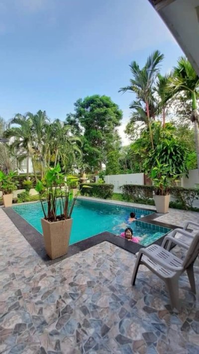 8R0072 ให้เช่า pool villa 3 ห้องนอน 2 ห้องน้ำ ราคา 65,000/เดือน โซนฉลอง