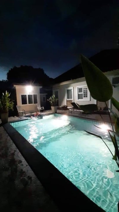8R0072 ให้เช่า pool villa 3 ห้องนอน 2 ห้องน้ำ ราคา 65,000/เดือน โซนฉลอง