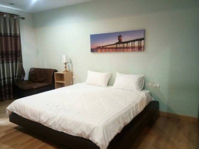 8R0097 คอนโดมิเนียม 1 ห้องนอน 1ห้องน้ำ ให้เช่าเดือนละ 12,000 บาท โซนฉลอง