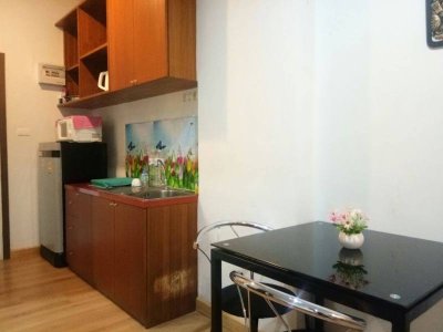 8R0097 คอนโดมิเนียม 1 ห้องนอน 1ห้องน้ำ ให้เช่าเดือนละ 12,000 บาท โซนฉลอง