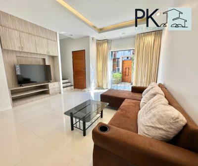 8R0102 ให้เช่าบ้านเดี่ยวสองชั้น 3ห้องนอน 3ห้องน้ำ ราคา 38,000/เดือน โซนฉลอง