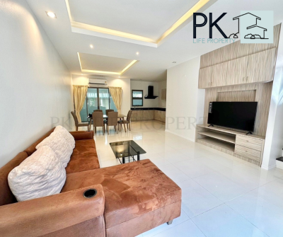 8R0102 ให้เช่าบ้านเดี่ยวสองชั้น 3ห้องนอน 3ห้องน้ำ ราคา 38,000/เดือน โซนฉลอง