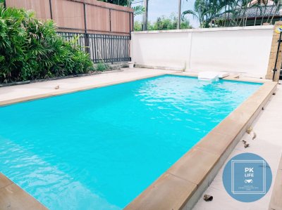 8R0126 ให้เช่า Pool villa โซนฉลอง 3 ห้องนอน 2 ห้องน้ำ ราคา 45,000/เดือน โซนฉลอง