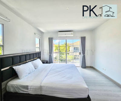 8R0153 ให้เช่าบ้านเดี่ยวสองชั้น 3 ห้องนอน 3 ห้องน้ำ ราคา 65,000/เดือน โซนฉลอง