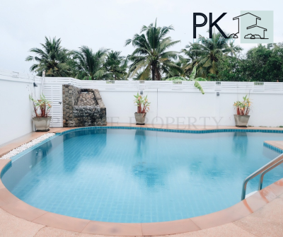 8R0155 ให้เช่า Pool villa โซนฉลอง 4 ห้องนอน 3 ห้องน้ำ ราคา 90,000/เดือน โซนฉลอง