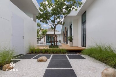 8R0182 This pool villa 3 bedroom 3 bathroom 120,000/month at chalong