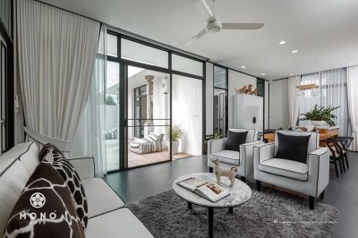 8R0182 This pool villa 3 bedroom 3 bathroom 120,000/month at chalong