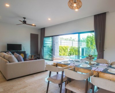 8R0196 This pool villa 2 bedroom 2 bathroom 60,000/month in chalong