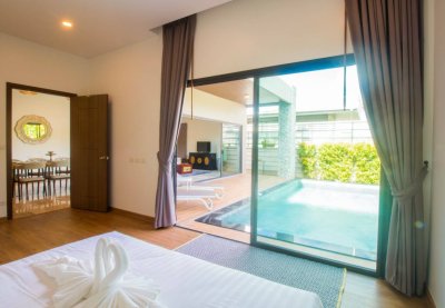 8R0196 This pool villa 2 bedroom 2 bathroom 60,000/month in chalong