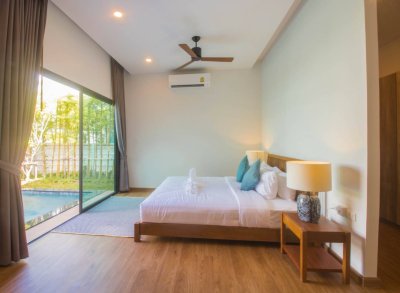 8R0196 This pool villa 2 bedroom 2 bathroom 60,000/month in chalong