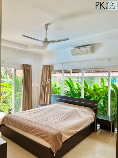 8R0200 ให้เช่า Pool villa 2 ห้องนอน 3 ห้องน้ำ ราคา 75,000/เดือน โซนฉลอง