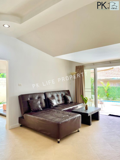 8R0200 ให้เช่า Pool villa 2 ห้องนอน 3 ห้องน้ำ ราคา 75,000/เดือน โซนฉลอง