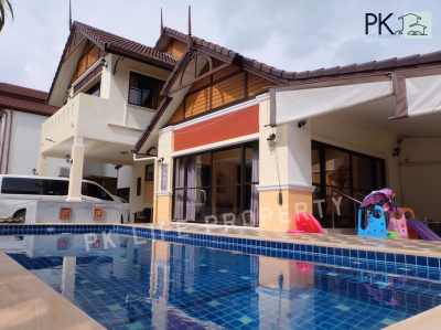 8R0215 Pool villa for rent 3bedrooms 2bathrooms 55,000/month at chalong