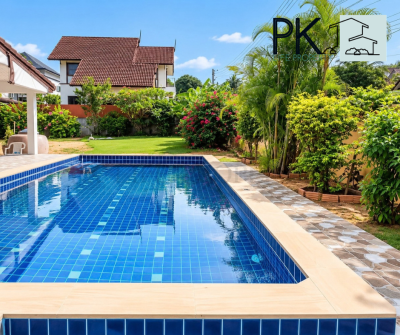 8R0215 Pool villa for rent 3bedrooms 2bathrooms 60,000/month at chalong