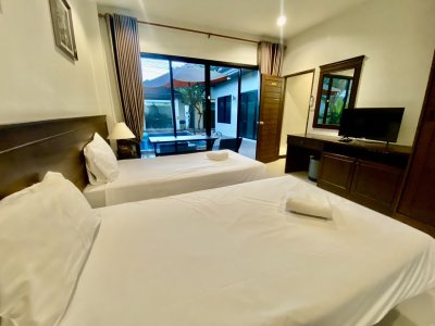 8R0227 This pool villa 2 bedroom 2 bathroom 60,000/month  location at Chalong