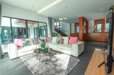 8R0232 ให้เช่า pool villa 3 ห้องนอน 3 ห้องน้ำ ราคา 100,000/เดือน โซนฉลอง