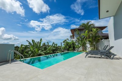 8R0234 This pool villa 3bedroom 3bathroom 100,000/month at Chalong