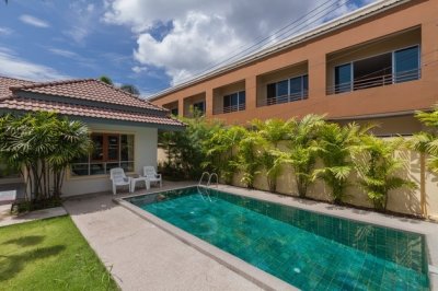 8R0238 Pool villa for rent 2bedroom 2bathroom 45,000/month the house location at Chalong