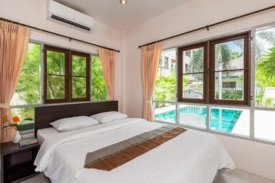 8R0238 Pool villa for rent 2bedroom 2bathroom 45,000/month the house location at Chalong