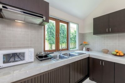 8R0238 Pool villa for rent 2bedroom 2bathroom 45,000/month the house location at Chalong