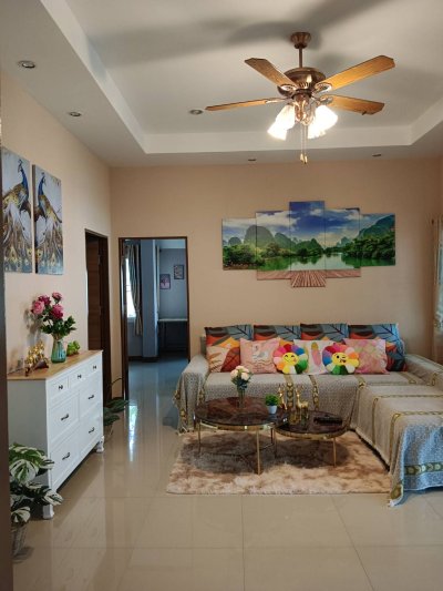 8R0244 ให้เช่าบ้านเดี่ยวชั้นเดียว 3ห้องนอน 2ห้องน้ำ ราคา 60,000เดือน โซนฉลอง