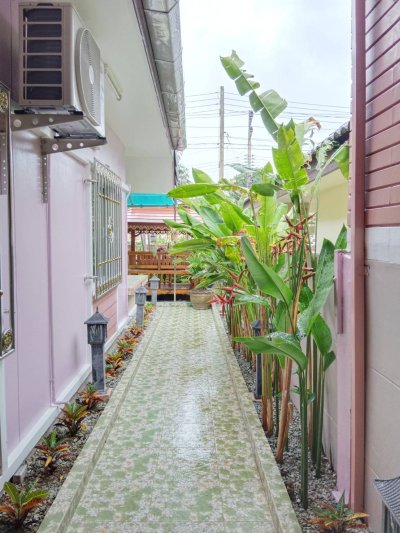 8R0244 ให้เช่าบ้านเดี่ยวชั้นเดียว 3ห้องนอน 2ห้องน้ำ ราคา 60,000เดือน โซนฉลอง