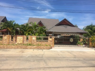 8R0244 ให้เช่าบ้านเดี่ยวชั้นเดียว 3ห้องนอน 2ห้องน้ำ ราคา 60,000เดือน โซนฉลอง