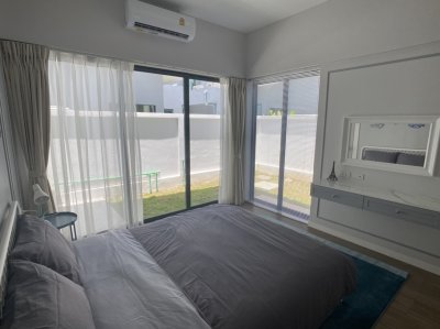 8R0247 This pool villa 2bedroom 2bathroom 60,000/month at Chalong