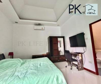 8R0250 ให้เช่า pool villa 3 ห้องนอน 4 ห้องน้ำ ราคา 80,000/เดือน โซนฉลอง