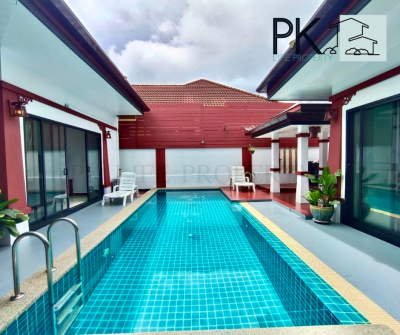 8R0250 ให้เช่า pool villa 3 ห้องนอน 4 ห้องน้ำ ราคา 80,000/เดือน โซนฉลอง