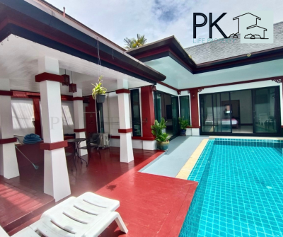 8R0250 ให้เช่า pool villa 3 ห้องนอน 4 ห้องน้ำ ราคา 80,000/เดือน โซนฉลอง
