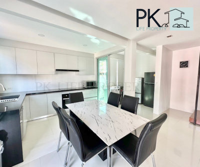 8R0259 House with dipping pool 4bedroom 3bathroom 80,000/month the house location at Chalong