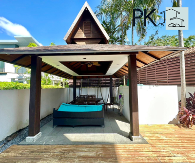 8R0259 House with dipping pool 4bedroom 3bathroom 80,000/month the house location at Chalong