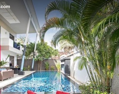 8R0273 Pool villa for rent 3bedroom 4bathroom 110,000/month at chalong