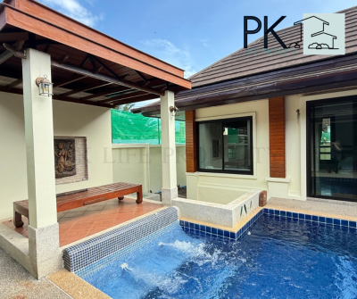 8R0283 Pool villa for rent 2 bedroom 3 bathroom 50,000/month at chalong