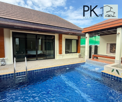 8R0283 Pool villa for rent 2 bedroom 3 bathroom 50,000/month at chalong