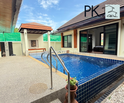 8R0283 Pool villa for rent 2 bedroom 3 bathroom 50,000/month at chalong