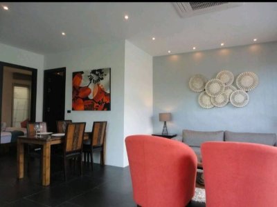 8R0297  This pool villa 2bedroom 2bathroom 60,000/month the house location at Chalong