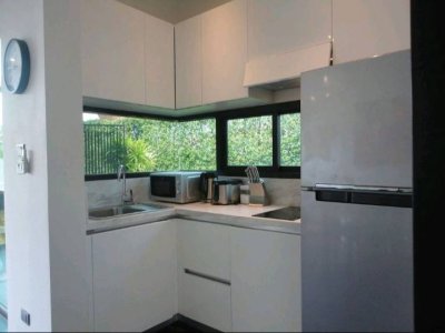 8R0297  This pool villa 2bedroom 2bathroom 60,000/month the house location at Chalong
