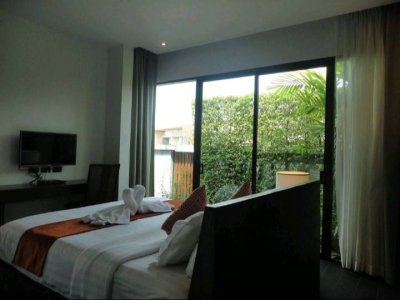 8R0297  This pool villa 2bedroom 2bathroom 60,000/month the house location at Chalong