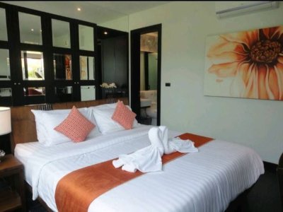 8R0297  This pool villa 2bedroom 2bathroom 60,000/month the house location at Chalong