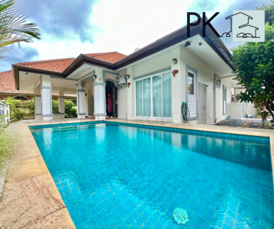 8R0307 ให้เช่า pool villa 3 ห้องนอน 2 ห้องน้ำ ราคา 75,000/เดือน โซนฉลอง