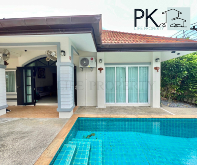 8R0307 ให้เช่า pool villa 3 ห้องนอน 2 ห้องน้ำ ราคา 75,000/เดือน โซนฉลอง