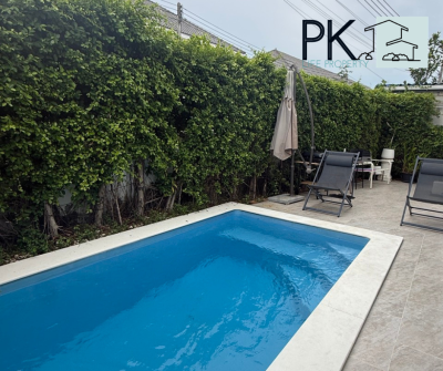 8R0315 ให้เช่า pool villa 3ห้องนอน 2 ห้องน้ำ ราคา 55,000/เดือน โซนฉลอง
